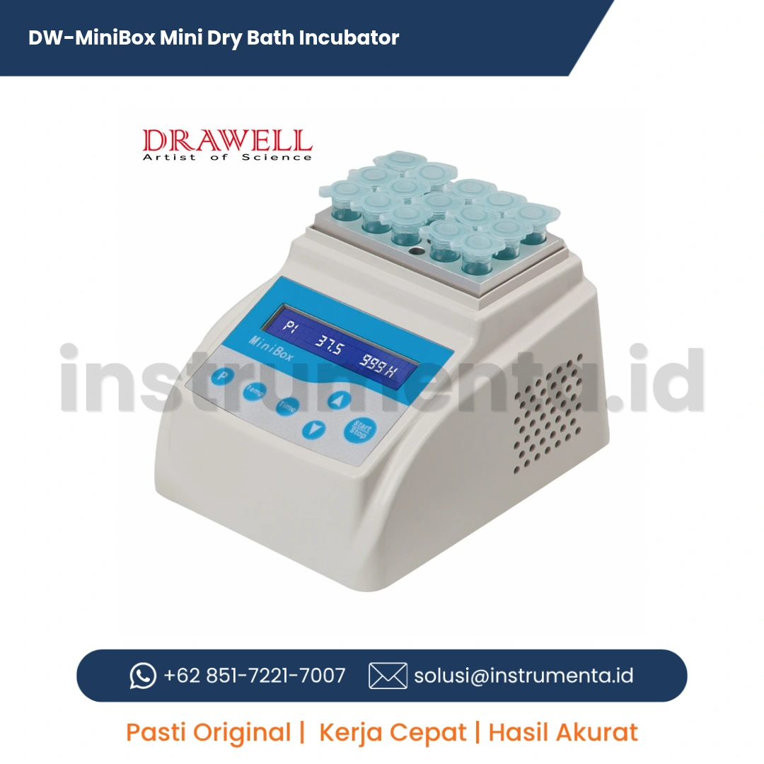 Distributor Resmi DW-MiniBox Mini Dry Bath Incubator Drawell Ready Stock